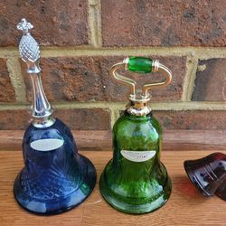 Vintage Avon Christmad Bells Perfume Bottles