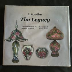 Signed- Lotton Glass “The Legacy” Hardback Book 