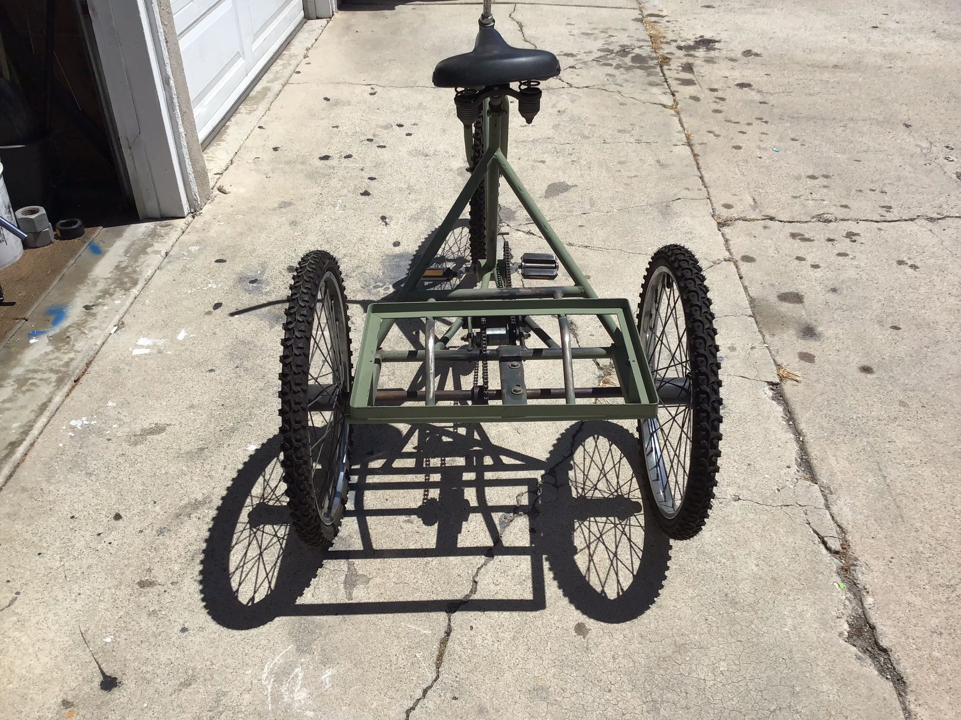 mohawk 3 wheel bicycle Pre-War MOHAWK. TRICYCLE - 24” Adults Was USED AT. TODDS. SHIP YARD &  Bethlehem Steel , Mohawk Was All They Used,Made in Memphis , Tenn. In 1941  for Sale in San Pedro, CA