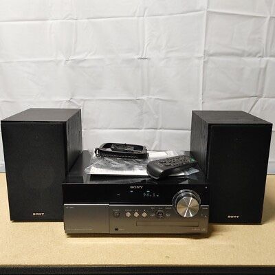 Sony CMT-MX500i Micro HI-FI Stereo System Speakers CD Player iPod Dock Excellent condition Includes remote