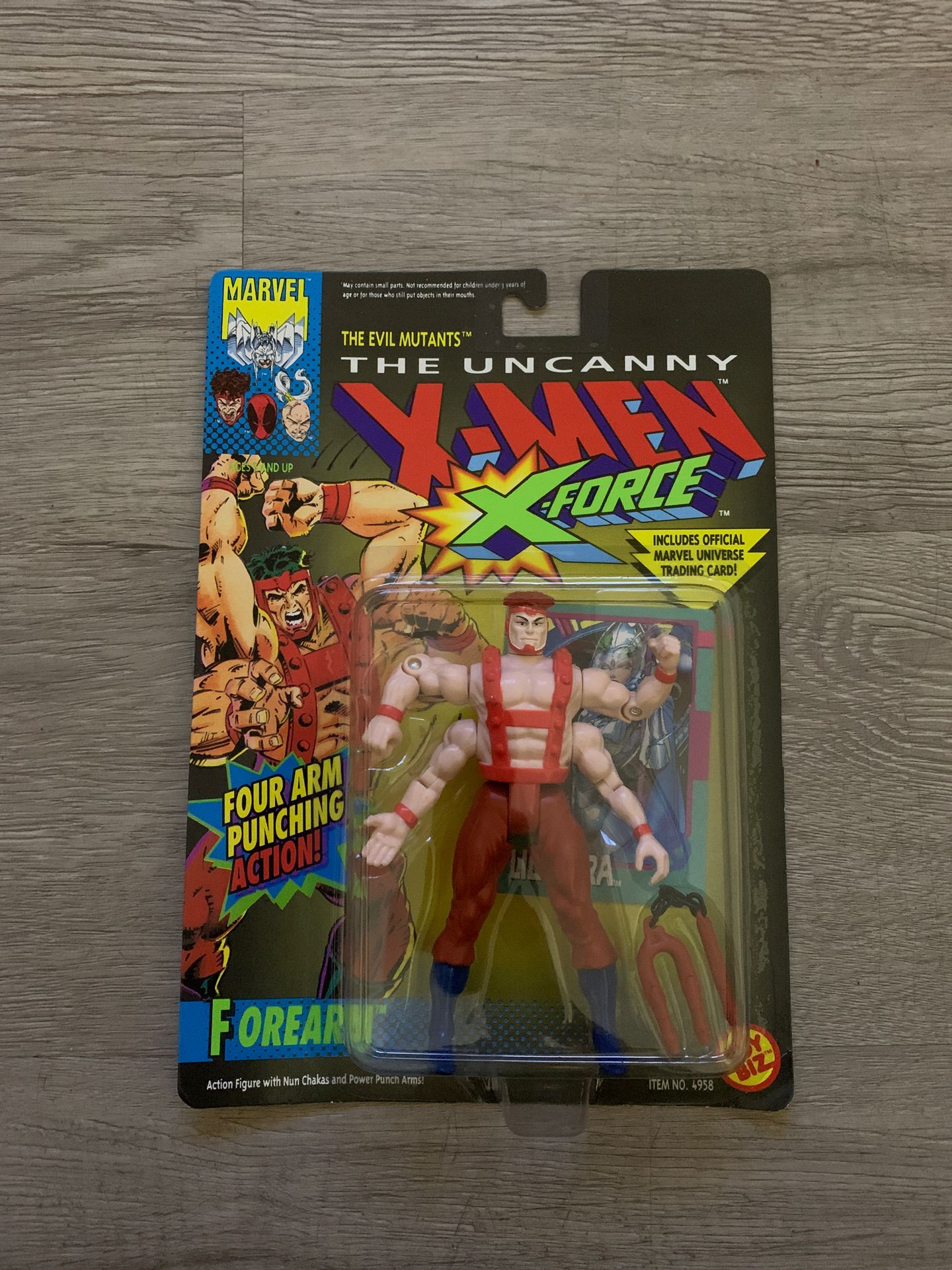 Marvel X-Men Forearm Collectible 1992 Action Figure