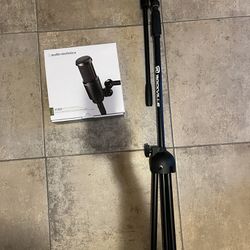 Audio Technica AT2020 w/ Mic Stand
