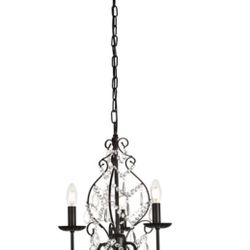 3 Light Taper Candle Chandelier Oil Rubbed Bronze