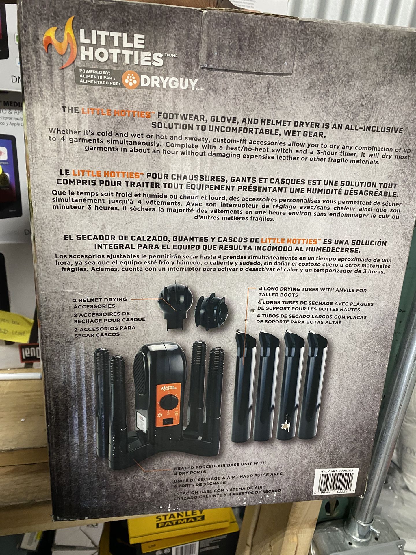 Compact Drying Solution for Footwear, Gloves, and Helmets by Little Hotties