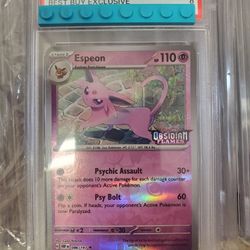 Espeon 2023 Best Buy Exclusive Psa 8
