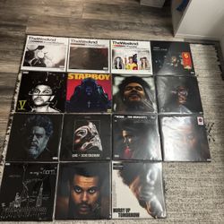 The Weeknd Vinyl Lot
