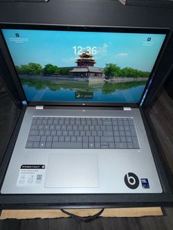HP OmniBook X 17.3" Copilot+ AI Laptop, Glacier Silver