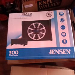 Jensen 10" Sub woofer with built in Amplifier Brand new in the box