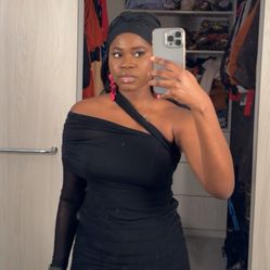 Black Midi Dress