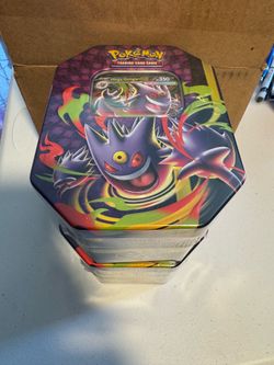 Pokemon Mega Moonlit Gengar ex Tin Gengar Tin