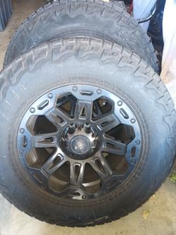 Ford Rims and Tires...17s..All Terrain Tires