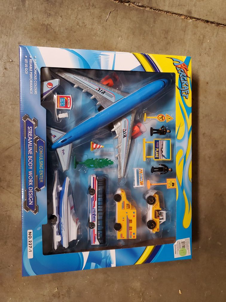 New airplane toy set