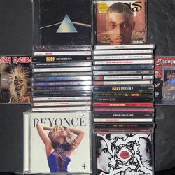 Music CD Lot Rap HipHop Rock R&B Country 70’s 80’s 90’s 2000’s