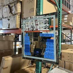 LED Mirror Anti-fog ;all sizes available : 24” 30” 36” 42” 48” 60” 72”  Prices Start at $105  