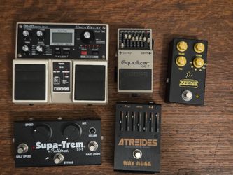 🎸 Guitar Pedals — Boutique & Classic Effects (Buy or Trade)