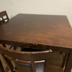 Table With 3 Chairs