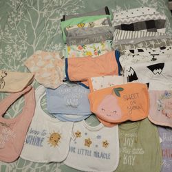 Baby Bibs And Burping Cloths 