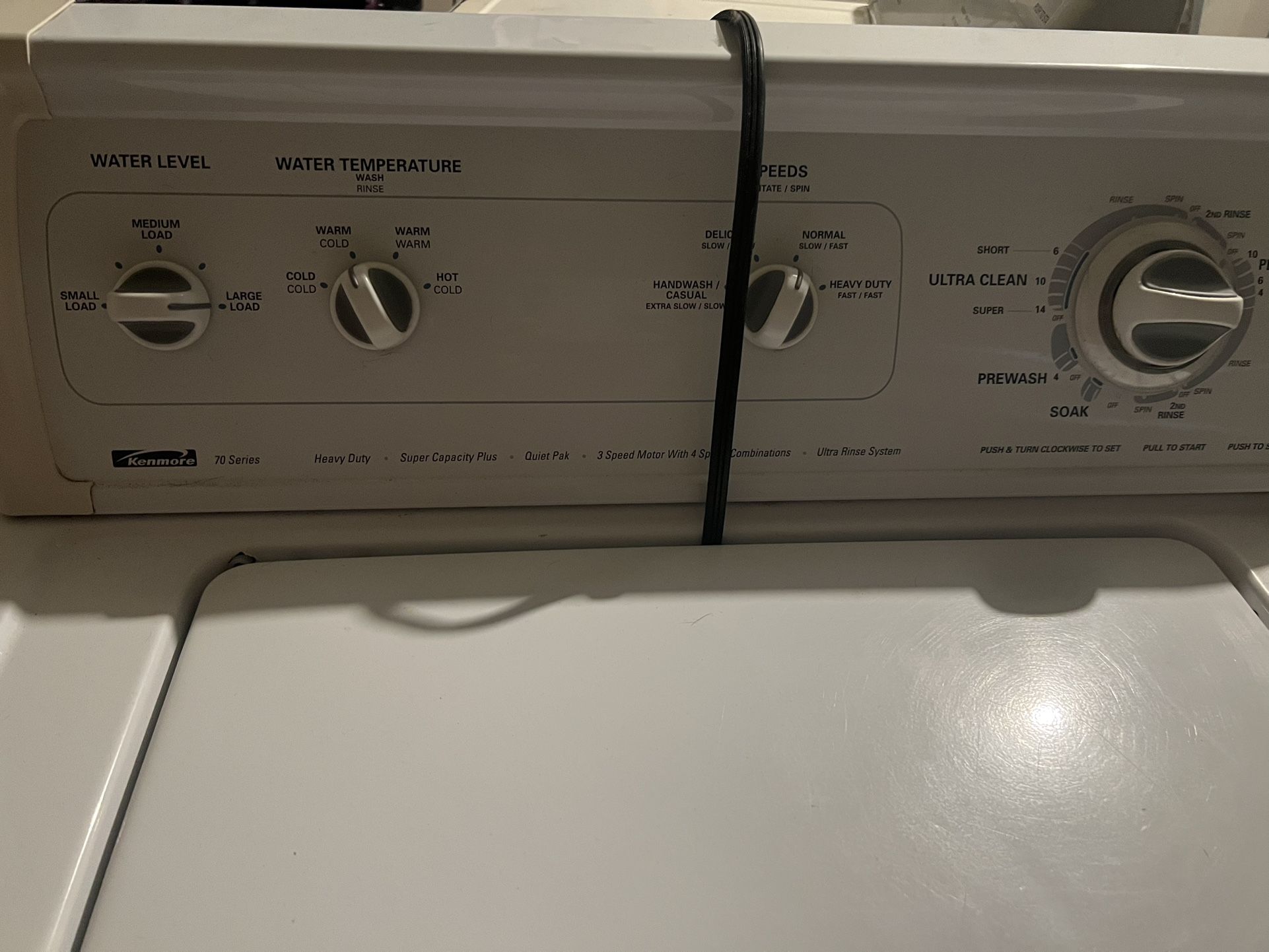 Kenmore White Washer And Dryer 