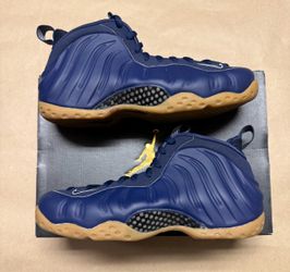 Nike Air Foamposite One Midnight Navy Mens 8.5 Basketball Shoes Rare NDS!