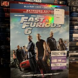 Fast And The Furious 6 Blu-ray 