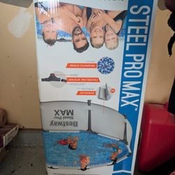 Bestway Steel Pro MAX 10 Foot x 30 Inch Round Metal  Swimming Pool with 330 GPH Filter Pump
