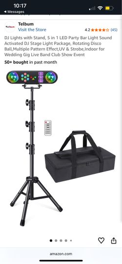 Portable DJ Light stand