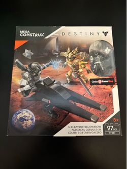 Destiny Mega Construx S-34 Ravensteel Sparrow Set