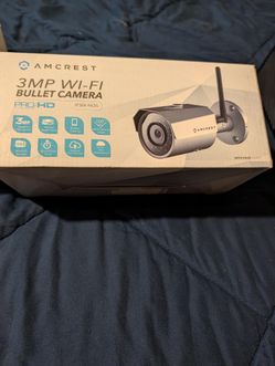 Amcrest 3MP Wi-Fi Outdoor Bullet Security Camera (IP3M-943S)