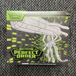 POKÉMON MEGA EVOLUTION PERFECT ORDER ELITE TRAINER BOX
