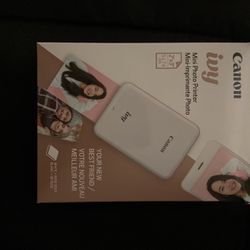 Canon Ivy Mini imprimante photo mobile (or rose) avec papier photo