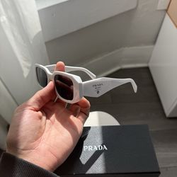 White new sunglasses