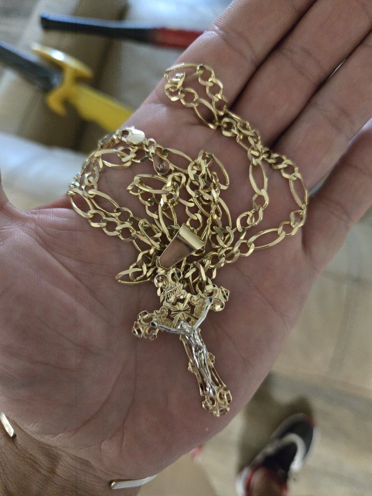 Gold Chain 14kt All Solid