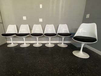 Tulip Like Dining Chairs - Set of 6