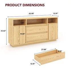 New In Box 63 Inch Cabinet 