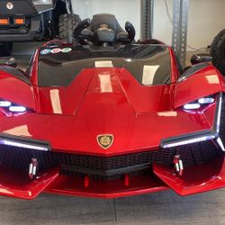 Lamborghini Red For Kids 2-8 Years Old. $299