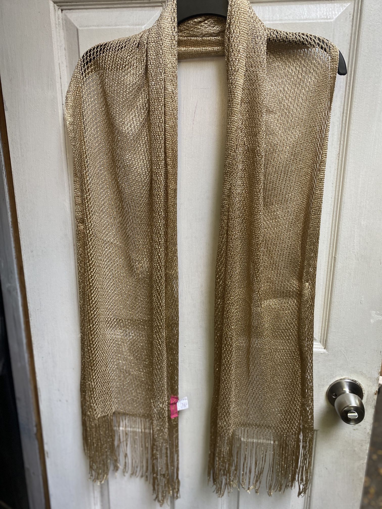 Lake Shore Drive Gold Shawl