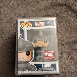 Marvel Collector Corps Rhino Funko Pop