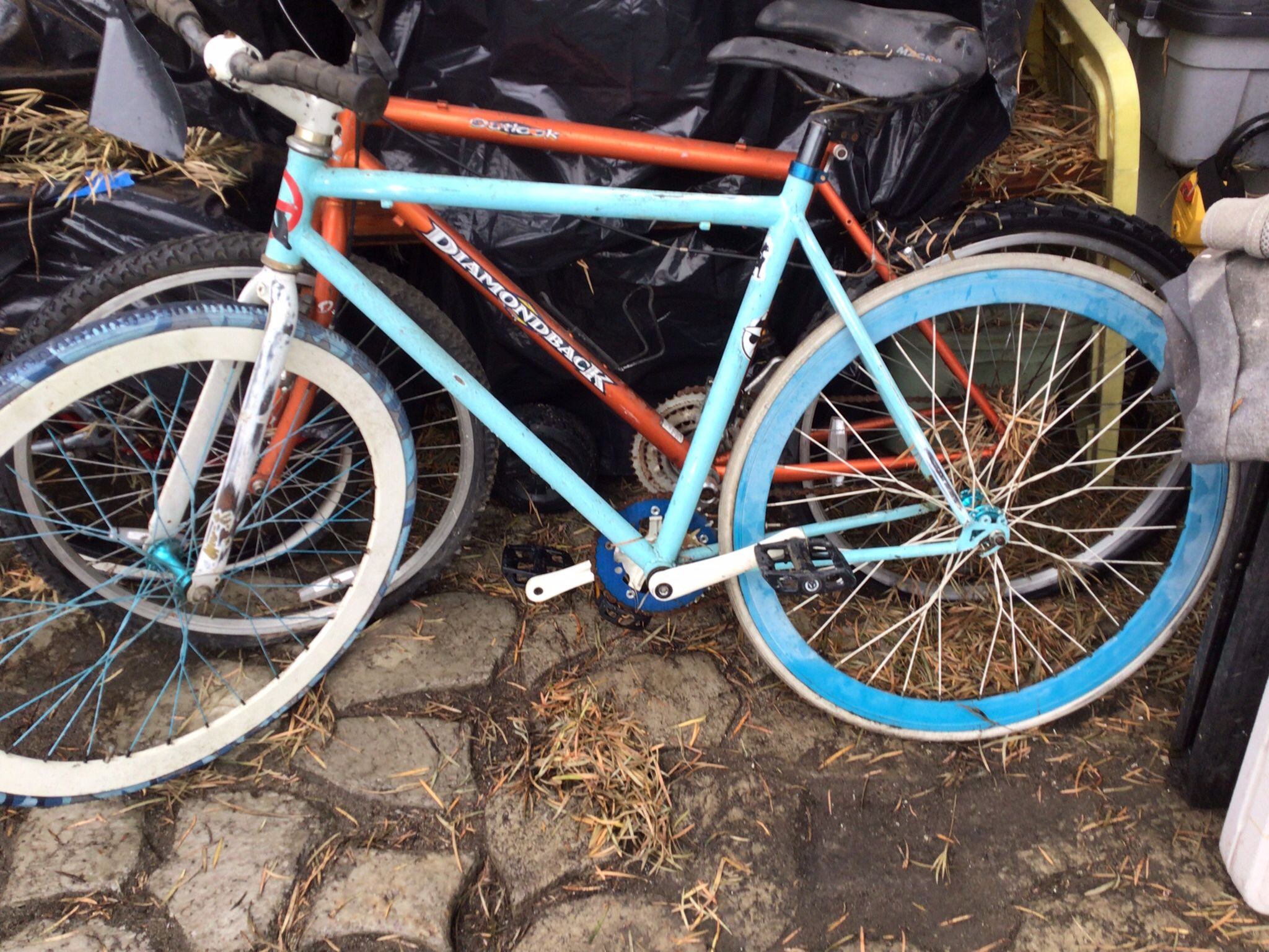 Blue Speed Bike