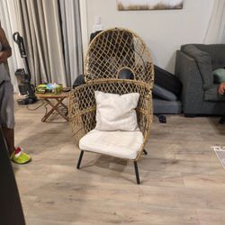 Wicker Kids Egg  Chair