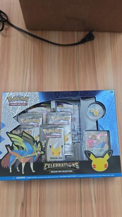 Pokemon Celebrations 25th Zacian Pin Box