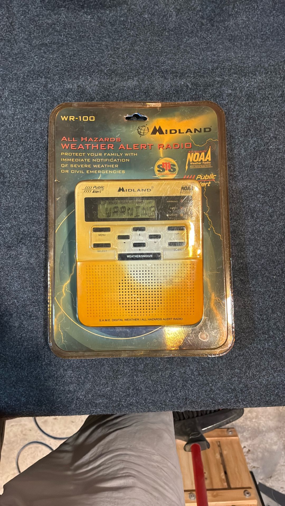 Weather alert radio