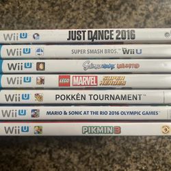 Nintendo Wii U Games *Check Desc*