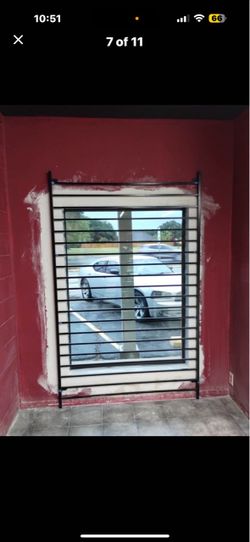 Brand new pre-cut Steel fencing panels