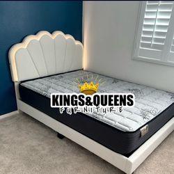new Queen Bed Frame With Mattress 
