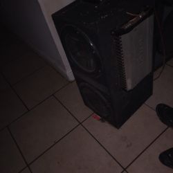 Speakers with amp