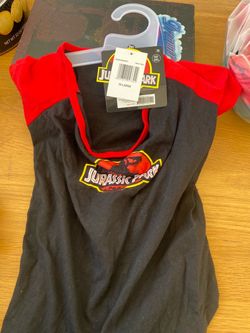 Pet Jurassic Park Raglan T-Shirt 3XL
