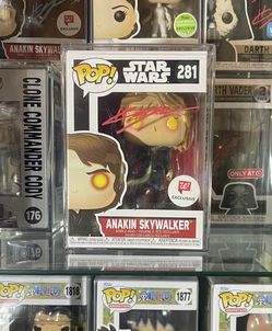 FUNKO POP Hayden Christensen signed ANAKIN SKYWALKER #281