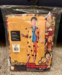 Fred Flinstone Costume - size 8/10