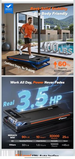 New MERACH treadmill