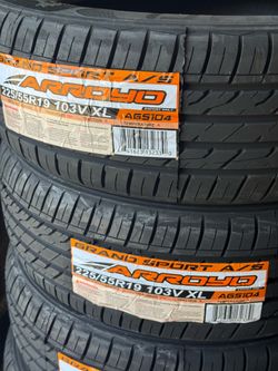 Brand new Arroyo grand port AS 225/55R19 103V Xl